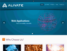 Tablet Screenshot of alivate.com.au